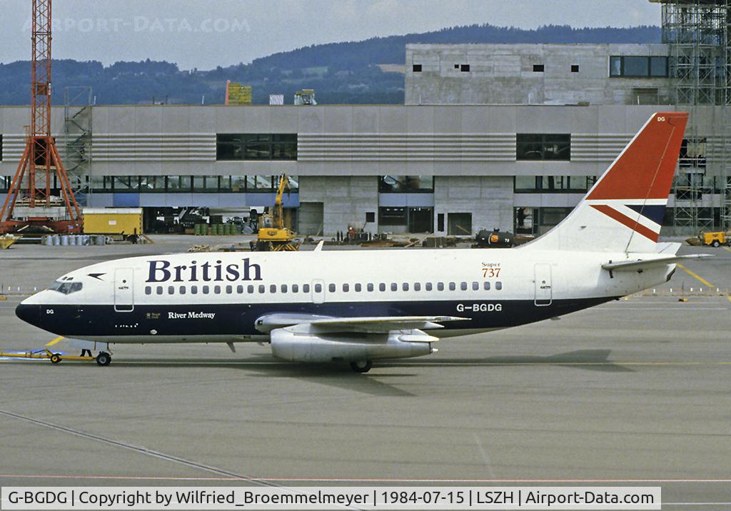 G-BGDG, 1980 Boeing 737-236 C/N 21796, British Airways