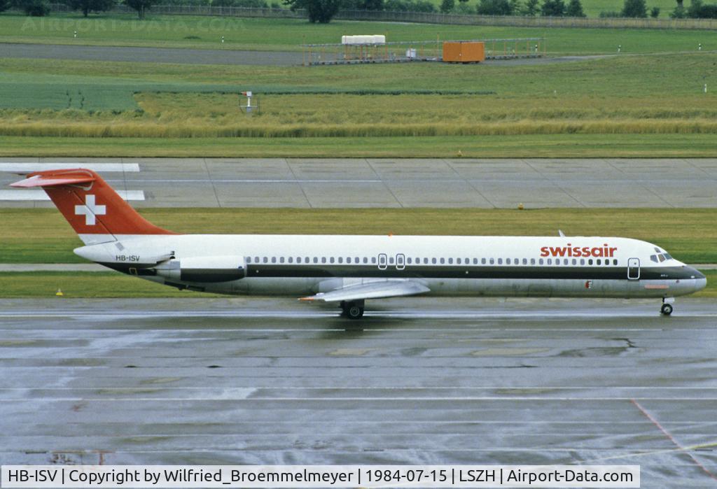 HB-ISV, 1979 McDonnell Douglas DC-9-51 C/N 47783, Swissair