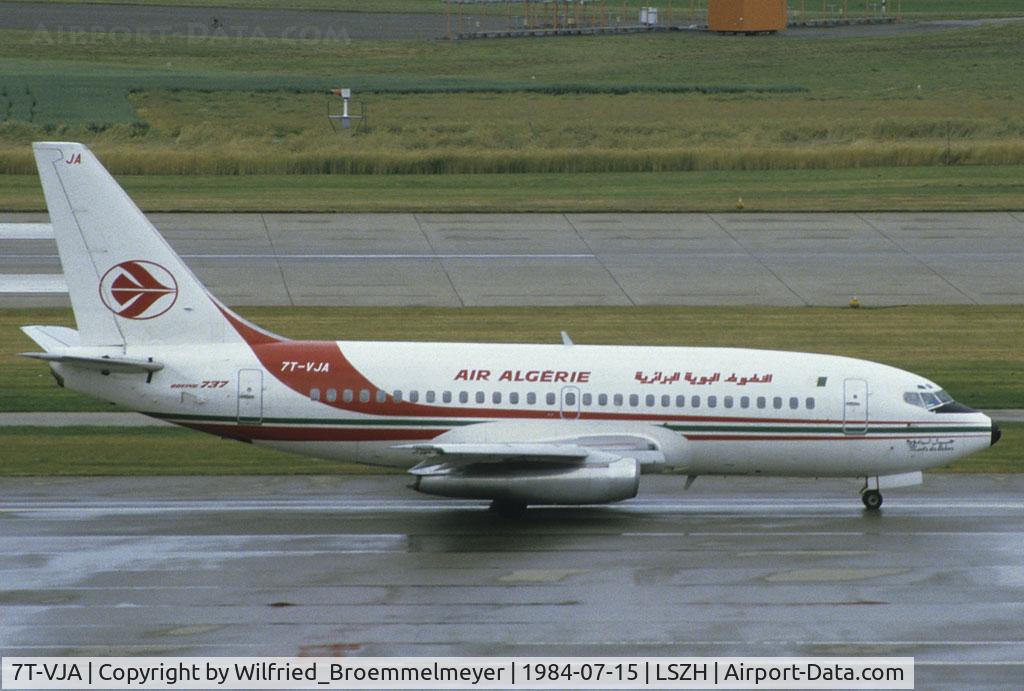 7T-VJA, 1982 Boeing 737-2T4 C/N 22800, Air Algerie
