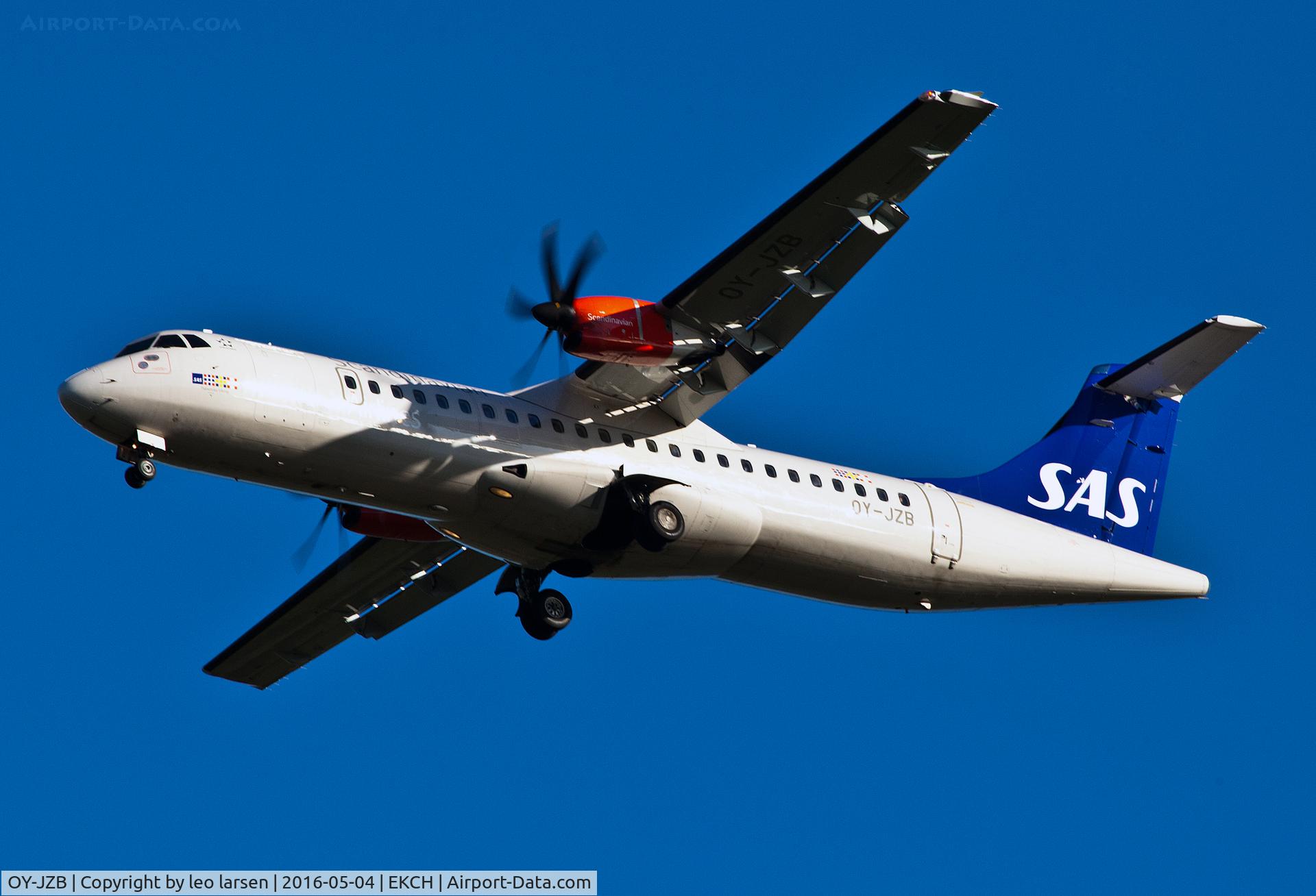 OY-JZB, 2013 ATR 72-600 (72-212A) C/N 1121, Copenhagen 4.5.16