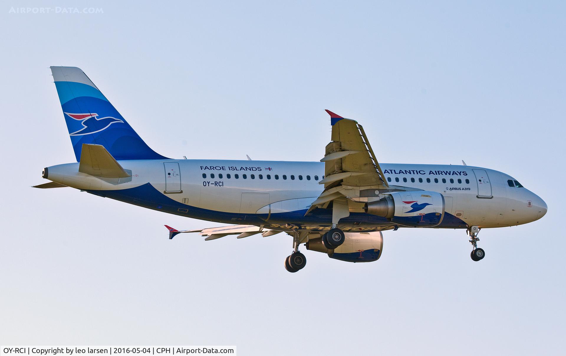 OY-RCI, 2009 Airbus A319-112 C/N 3905, Copenhagen 4.5.16