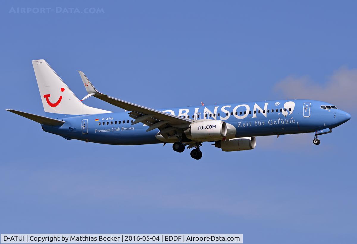 D-ATUI, 2011 Boeing 737-8K5 C/N 37252, D-ATUI