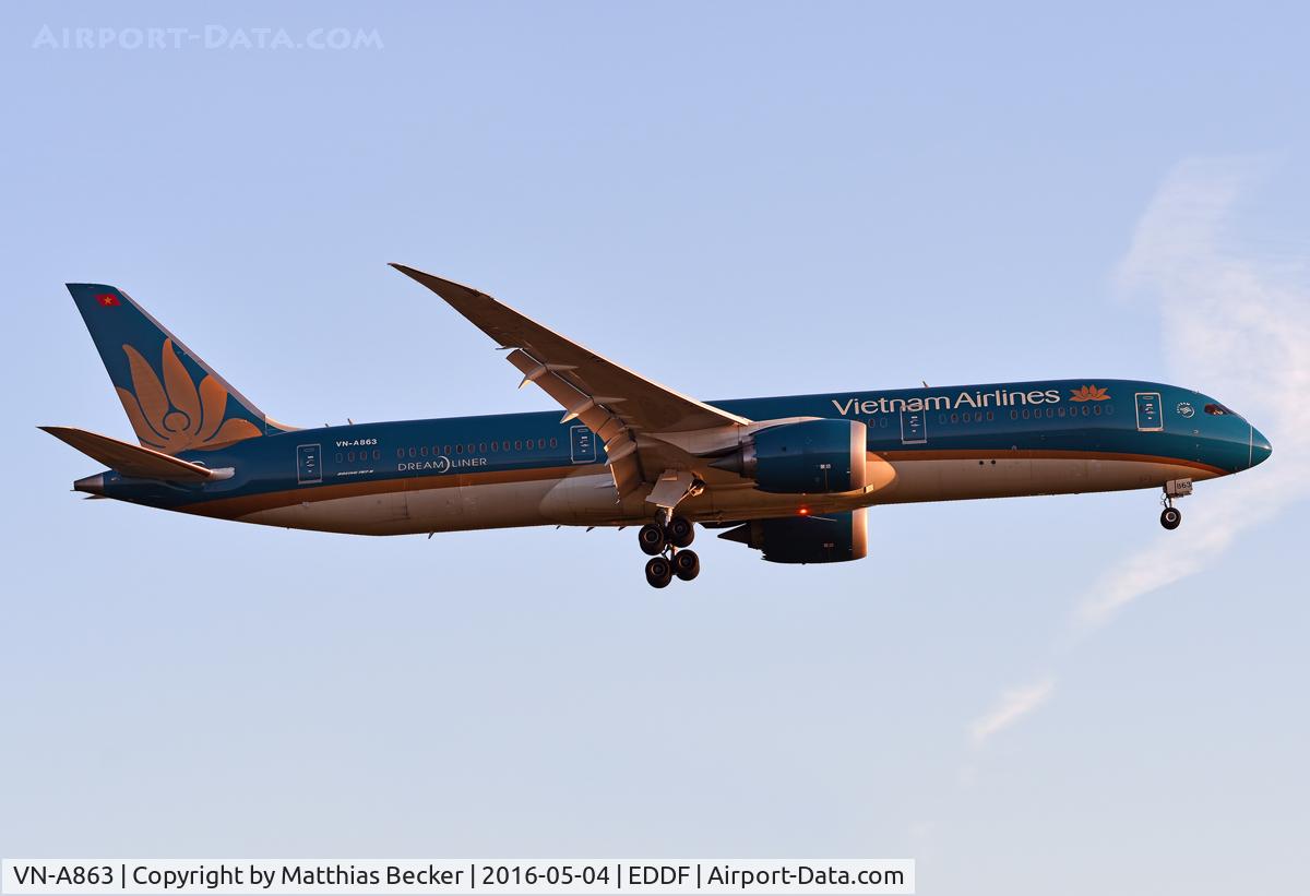 VN-A863, 2015 Boeing 787-96K Dreamliner C/N 35153, VN-A863