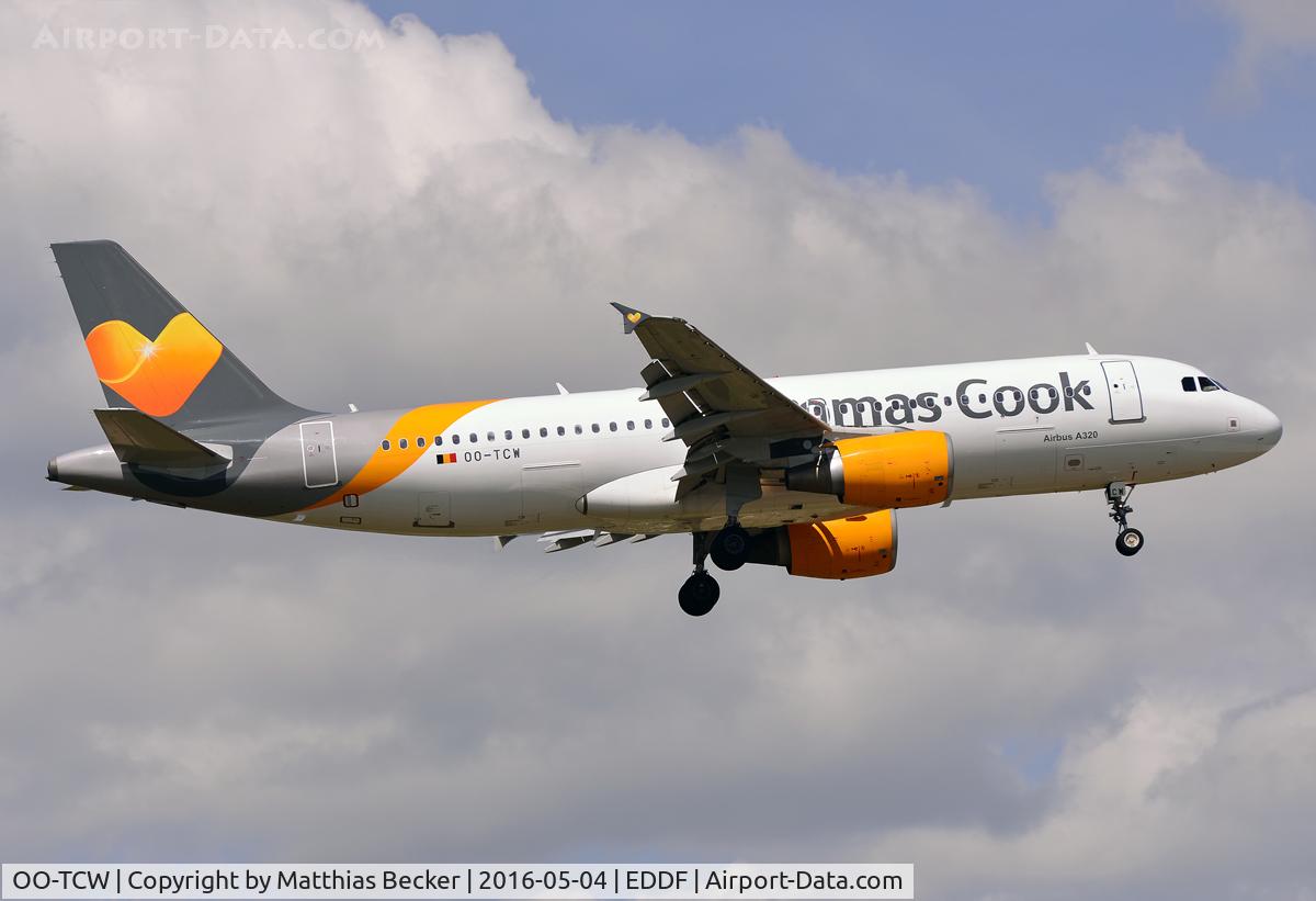 OO-TCW, 2003 Airbus A320-214 C/N 1954, OO-TCW