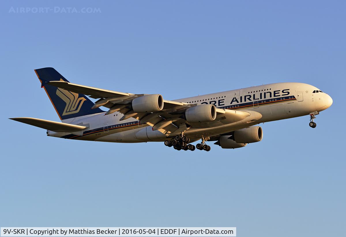 9V-SKR, 2011 Airbus A380-841 C/N 082, 9V-SKR