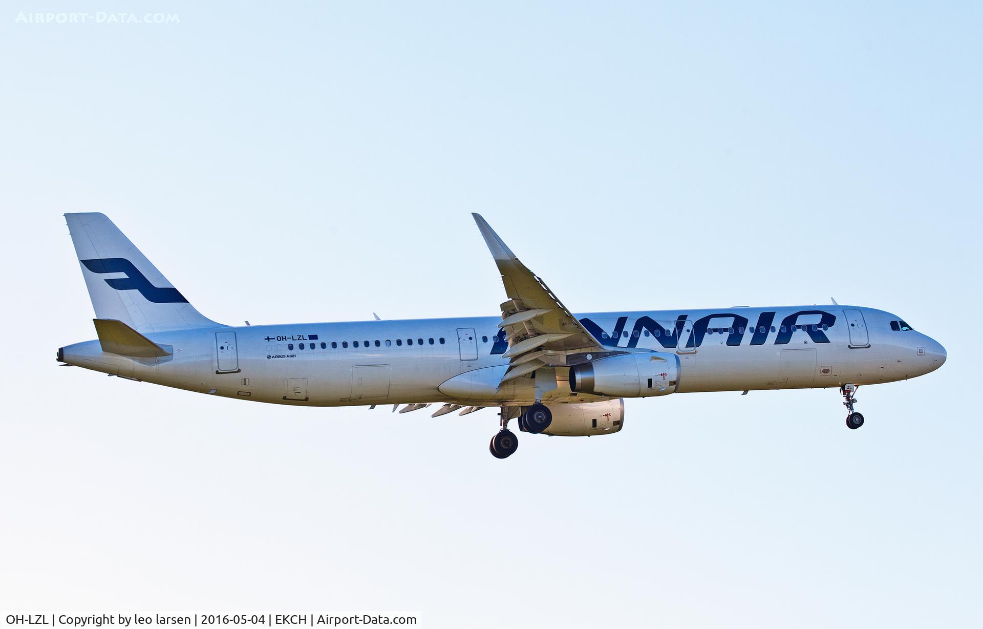 OH-LZL, 2014 Airbus A321-231 C/N 6083, Copenhagen 4.5.16
