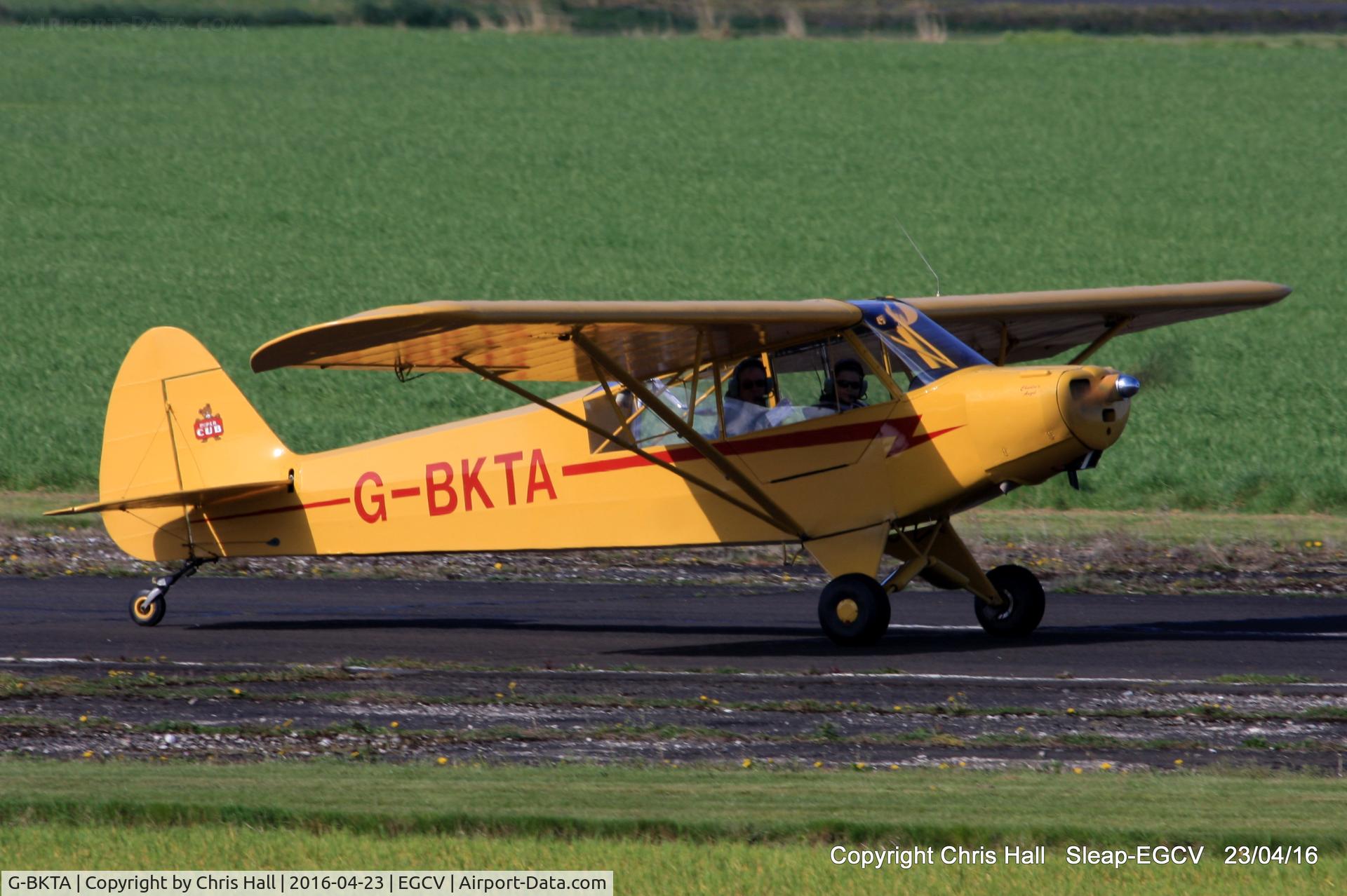 G-BKTA, 1953 Piper L-18C Super Cub (PA-18-95) C/N 18-3223, at the Vintage Piper fly in