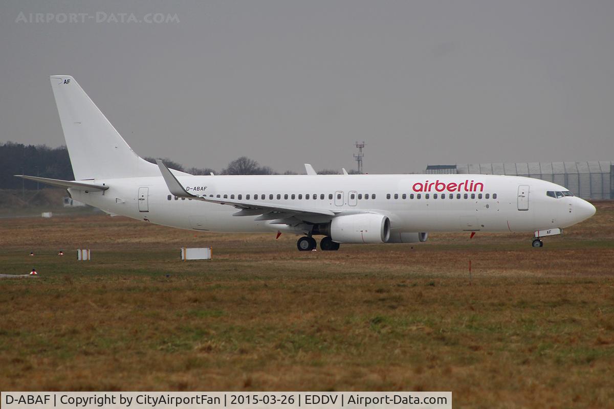 D-ABAF, 2001 Boeing 737-86J C/N 30878, Air Berlin (BER/AB)