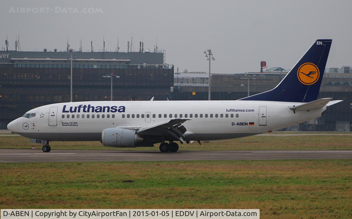 D-ABEN, 1991 Boeing 737-330 C/N 26428, Lufthansa (DLH/LH)