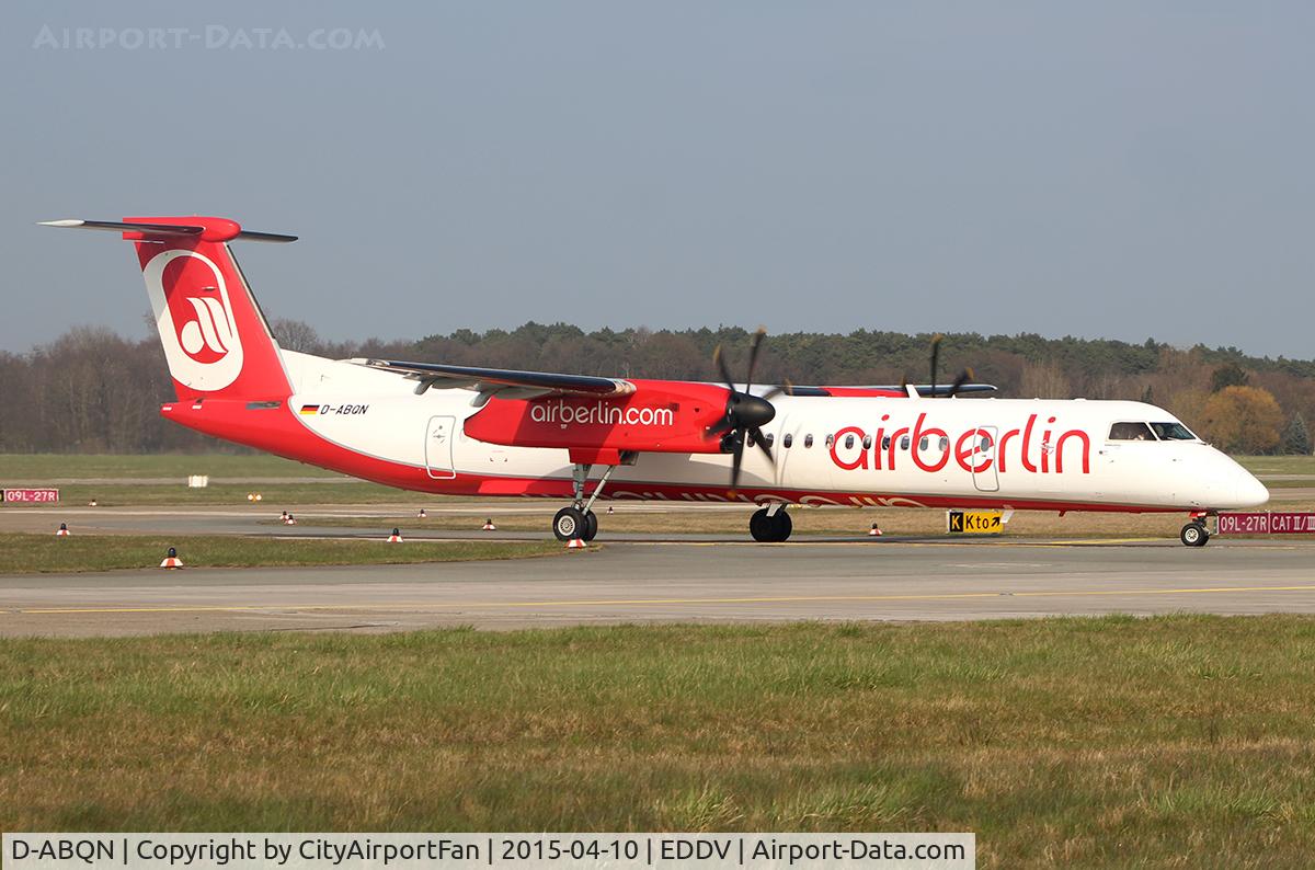 D-ABQN, 2006 De Havilland Canada DHC-8-402 Dash 8 C/N 4124, Air Berlin (BER/AB)
