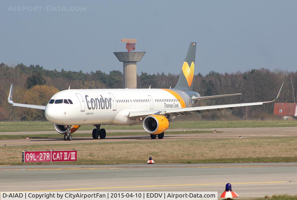 D-AIAD, 2014 Airbus A321-211 C/N 6053, Condor (CFG/DE)