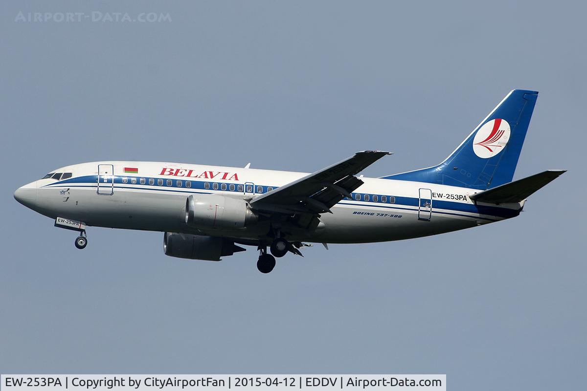 EW-253PA, 1995 Boeing 737-524 C/N 26339, Belavia (BRU/B2)