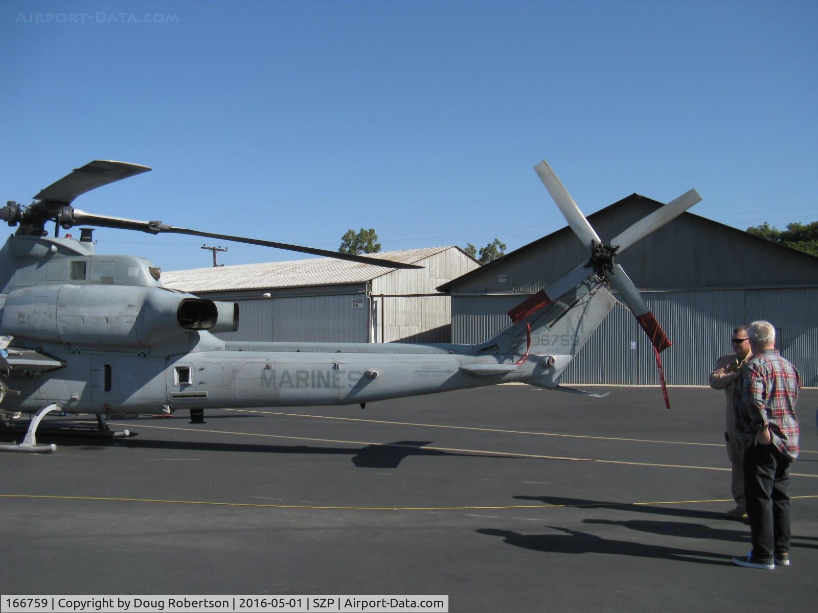 166759, 2005 Bell AH-1Z Viper C/N Not found 166759, BELL TEXTRON AH-1Z COBRA/VIPER, two General Electric T700-GE-401C/C Turboshaft rated 1,800 shp each, of US Marine Corps