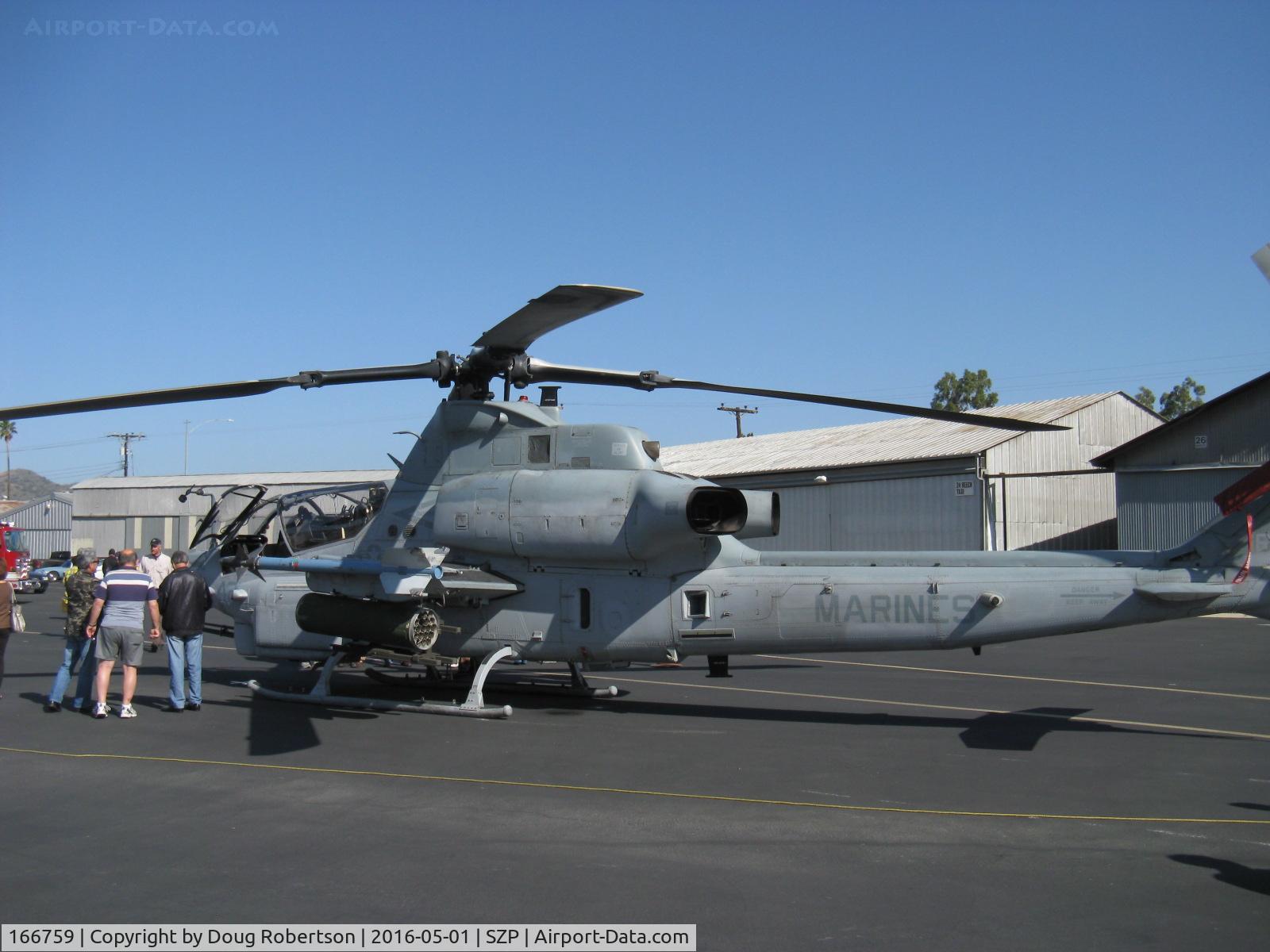 166759, 2005 Bell AH-1Z Viper C/N Not found 166759, BELL TEXTRON AH-1Z COBRA/VIPER, two General Electric T700-GE-401C/C Turboshafts rated at 1,800 shp each