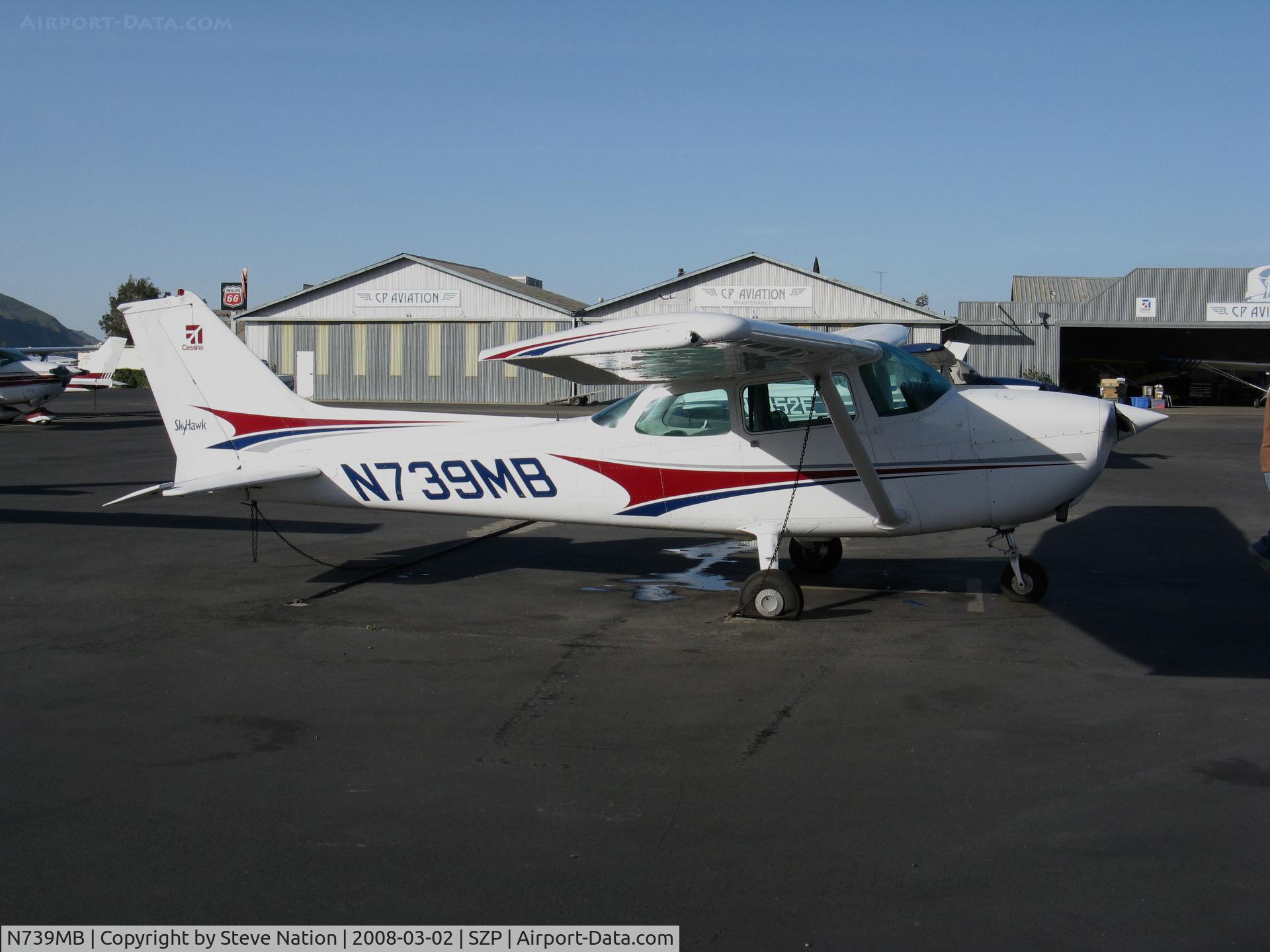 N739MB, 1978 Cessna 172N C/N 17270641, Locally-based 1978 Cessna 172N Skyhawk operated by CP Aviation @ Santa Paula Airport, CA