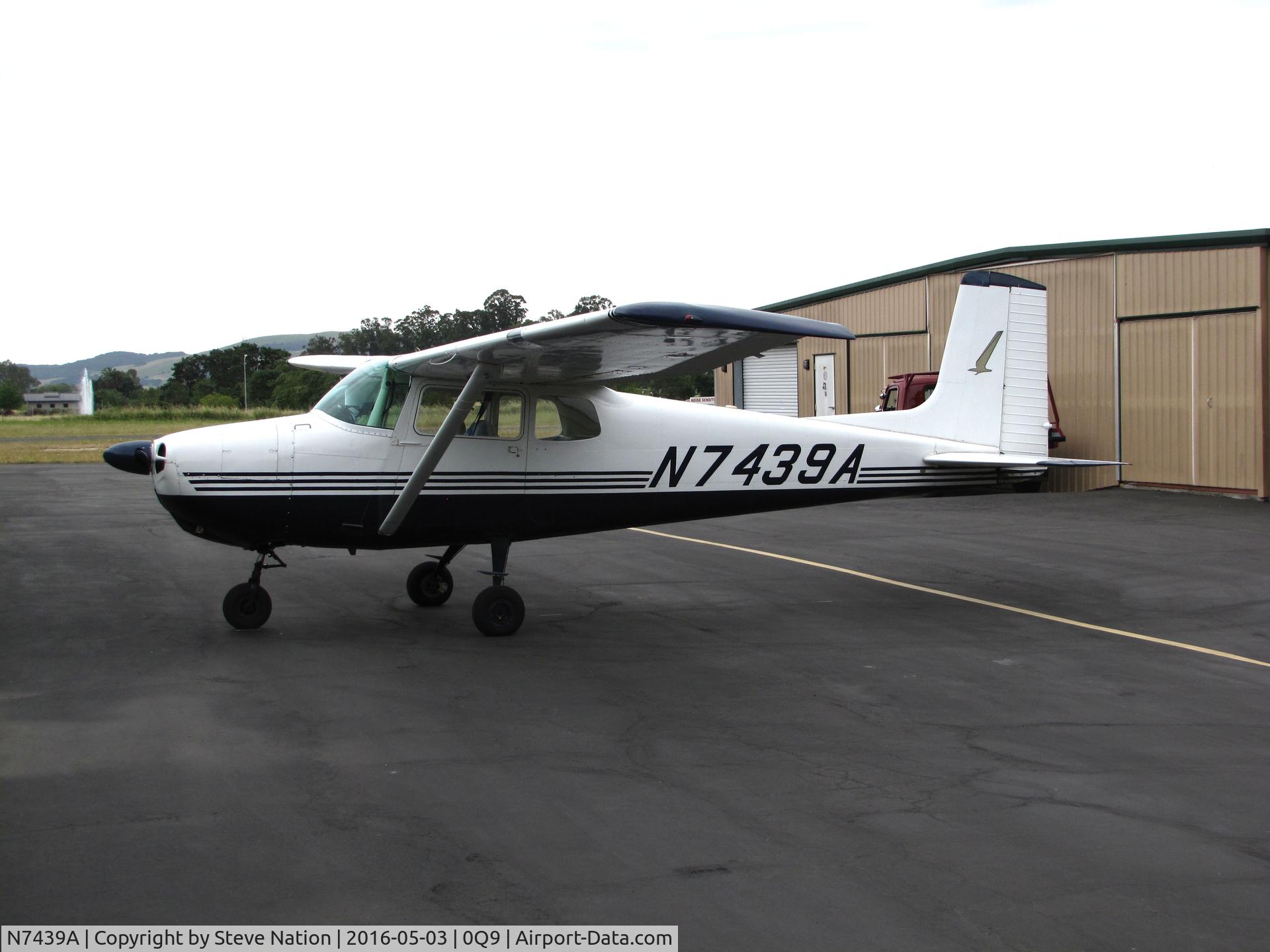N7439A, 1956 Cessna 172 C/N 29539, Locally-based 1956 Cessna 172 Skyhawk @ Sonoma SkyPark Airport, CA