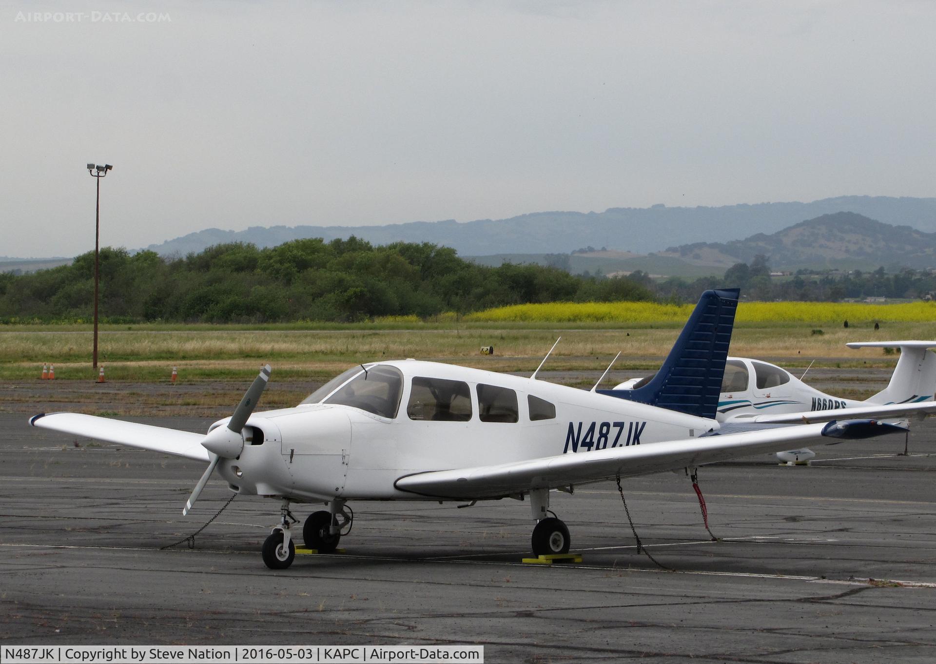 N487JK, 1998 Piper PA-28-161 C/N 2842044, International Airline Training Academy 1998 Piper PA-28-161 Cherokee on IATA ramp @ Napa County Airport, CA
