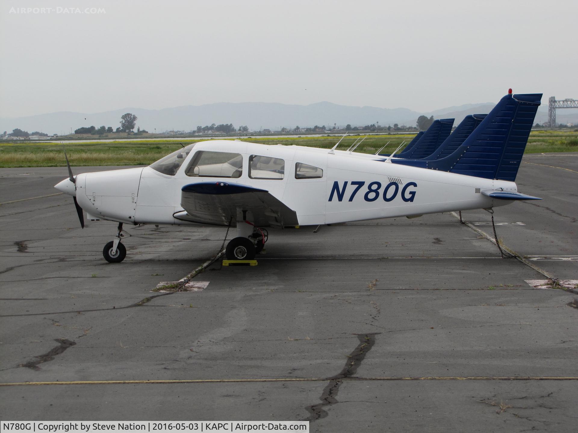 N780G, Piper PA-28-161 C/N 28-8416127, International Airline Training Academy 1984 Piper PA-28-161 Cherokee on IATA ramp @ Napa County Airport, CA