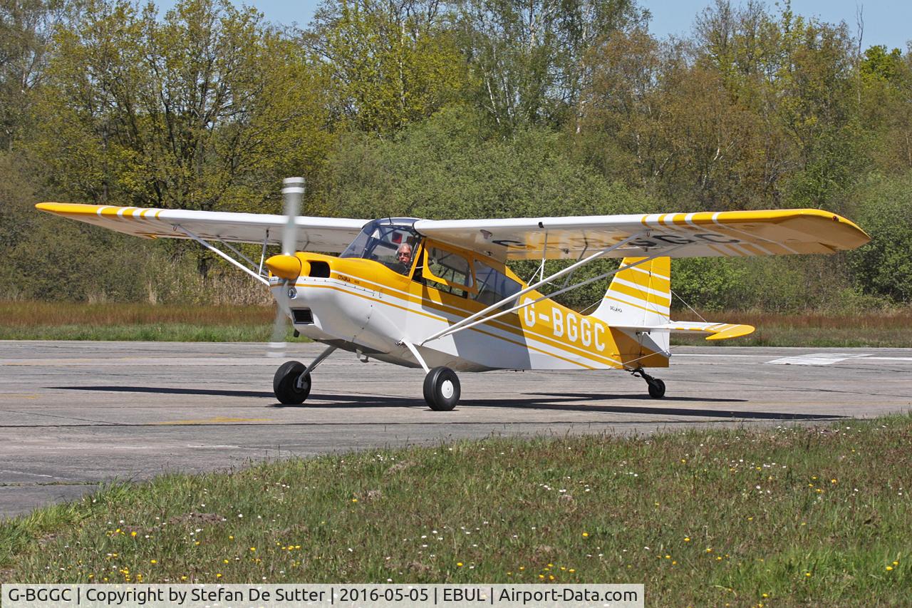 G-BGGC, 1979 Bellanca 7GCBC C/N 1106-79, Visiting the precision landing contest @ EBUL.