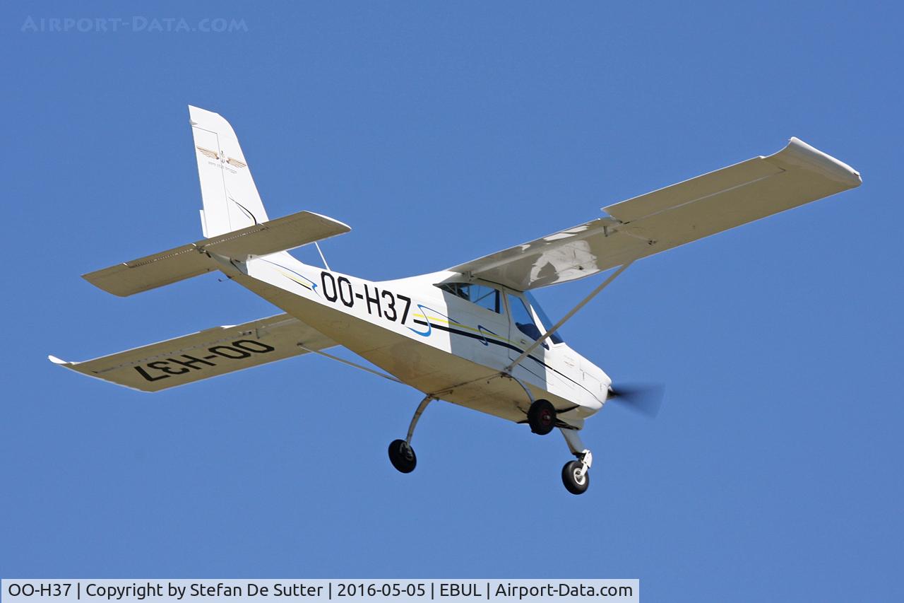OO-H37, 2014 Tecnam P-92 Echo Classic C/N 1501, Participant of the precision landing contest @ EBUL.