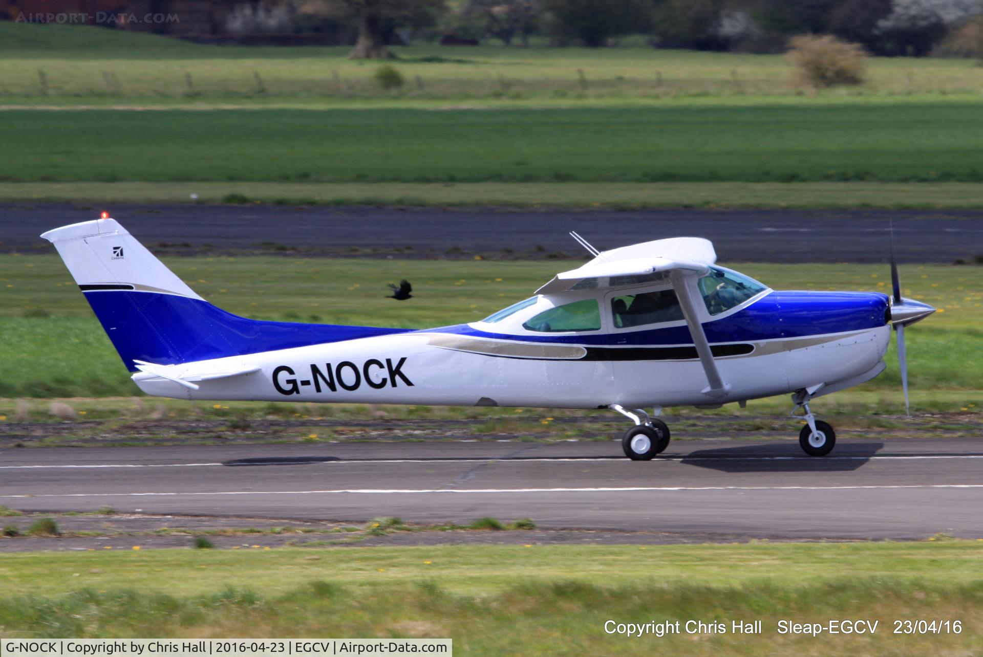 G-NOCK, 1979 Reims FR182 Skylane RG C/N 0036, at Sleap