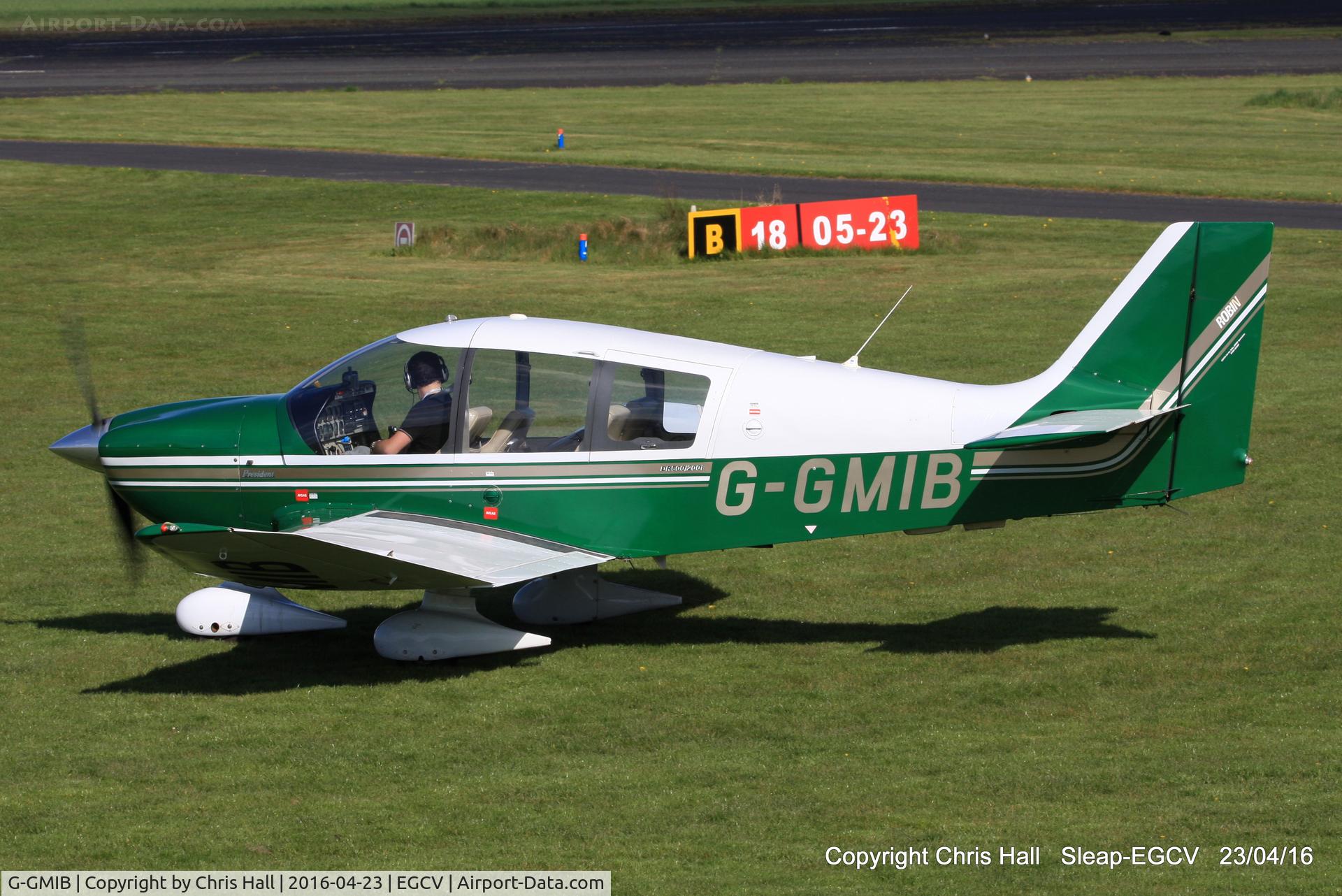 G-GMIB, 1998 Jodel DR-400-500 President C/N 0002, at Sleap
