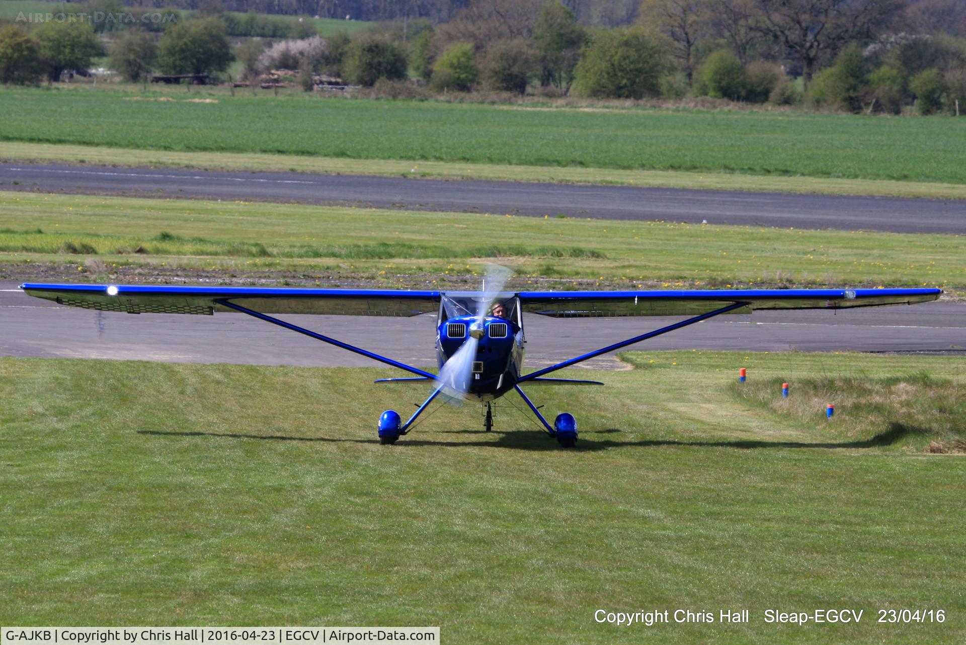 G-AJKB, 1946 Luscombe 8E Silvaire C/N 3058, at Sleap