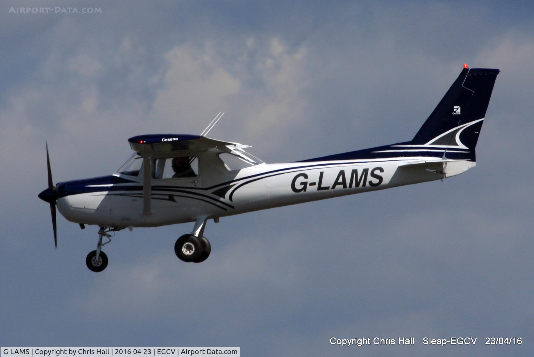 G-LAMS, 1978 Reims Cessna F152 C/N 1431, at Sleap