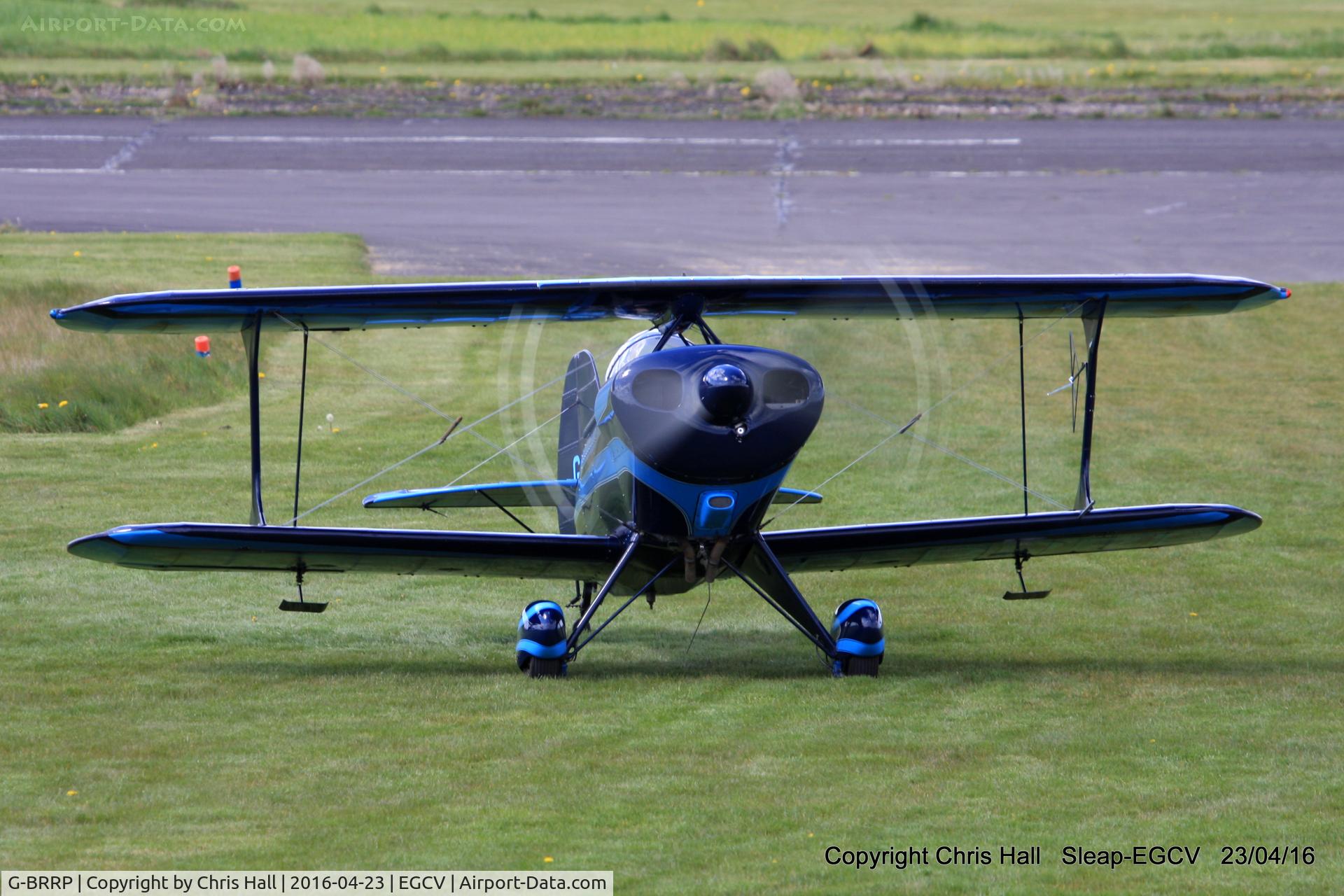 G-BRRP, 1980 Pitts S-1S Special C/N 7-0332, at Sleap