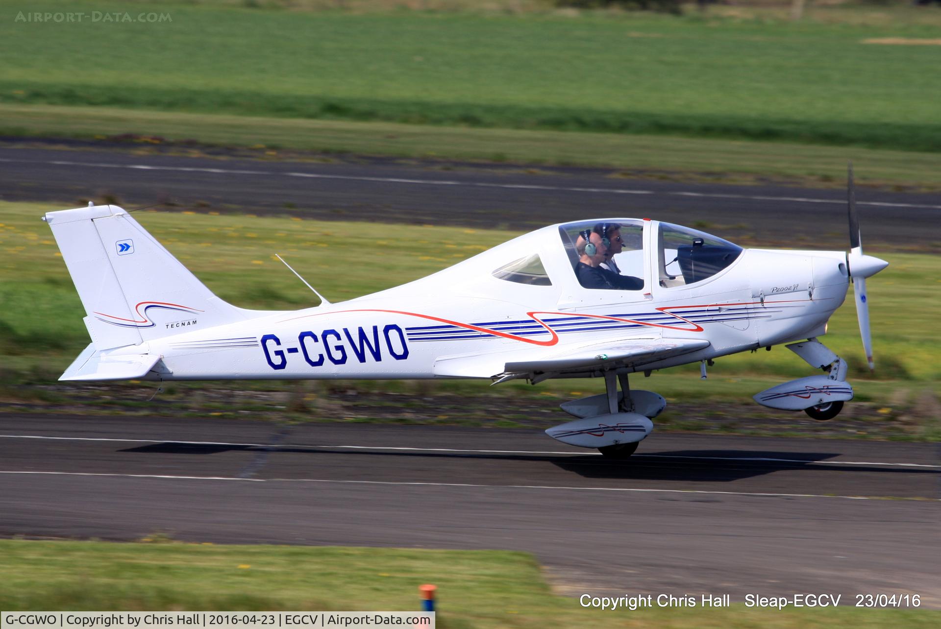 G-CGWO, 2011 Tecnam P-2002JF Sierra C/N 168, at Sleap