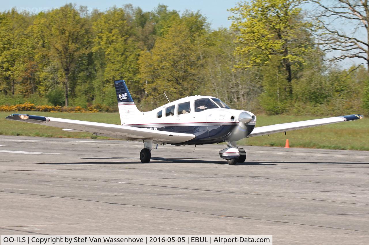 OO-ILS, Piper PA28-181 C/N 28-43432, Visitor of the precision landing contest EBUL.