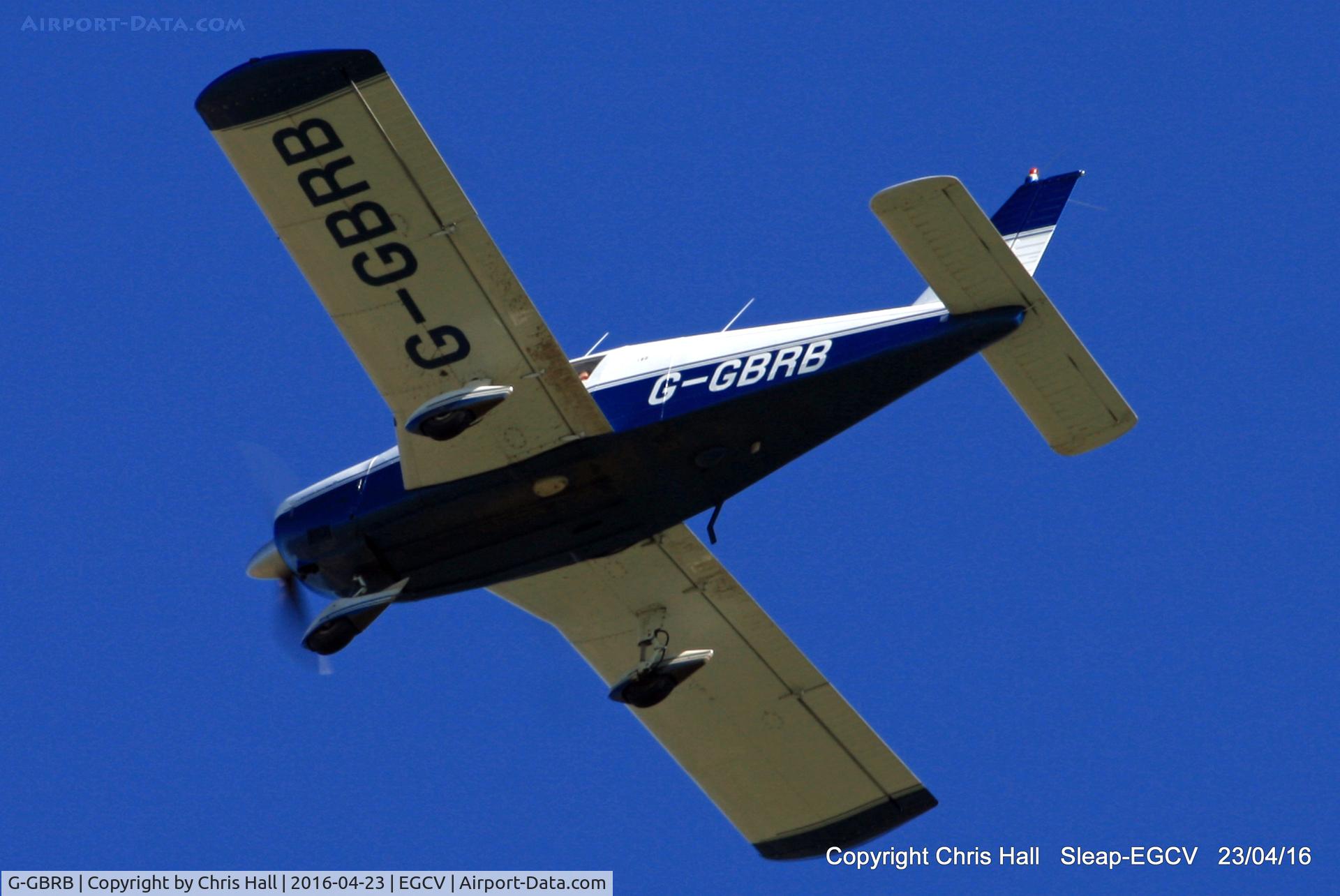 G-GBRB, 1965 Piper PA-28-180 Cherokee C/N 28-2583, at Sleap