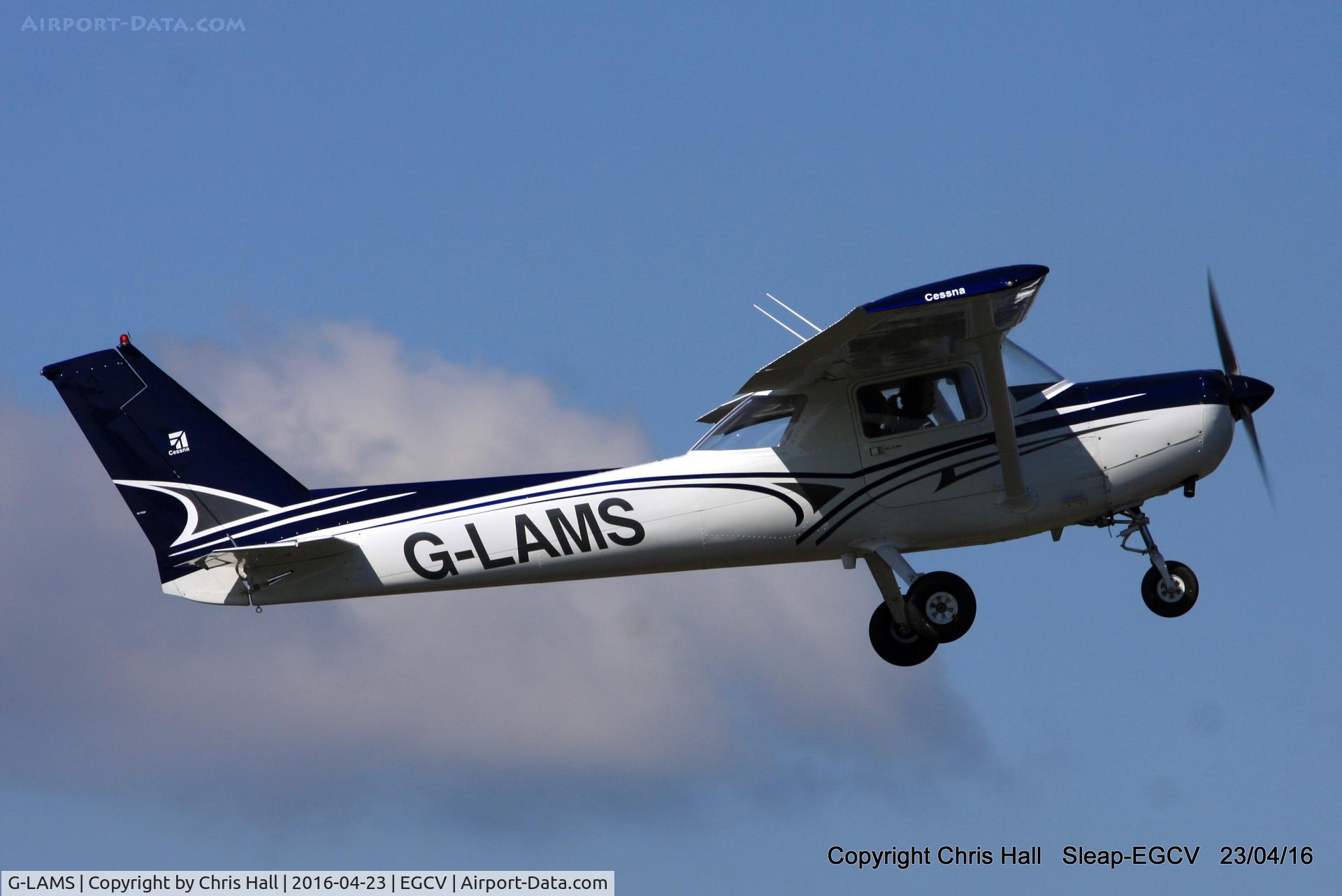 G-LAMS, 1978 Reims Cessna F152 C/N 1431, at Sleap