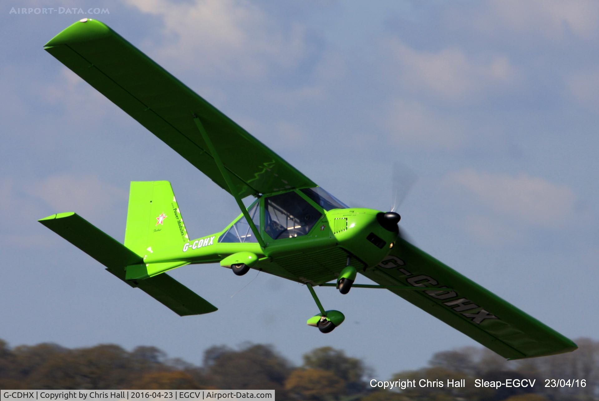 G-CDHX, 2005 Aeroprakt A-22 Foxbat C/N PFA 317-14297, at Sleap