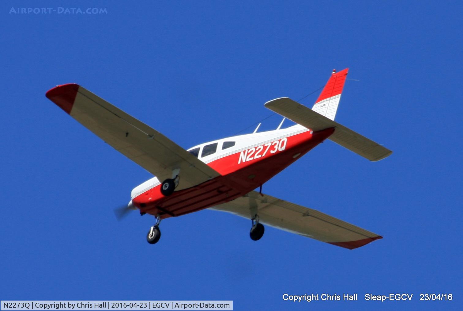 N2273Q, 1977 Piper PA-28-181 Cherokee Archer II C/N 28-7790389, at Sleap