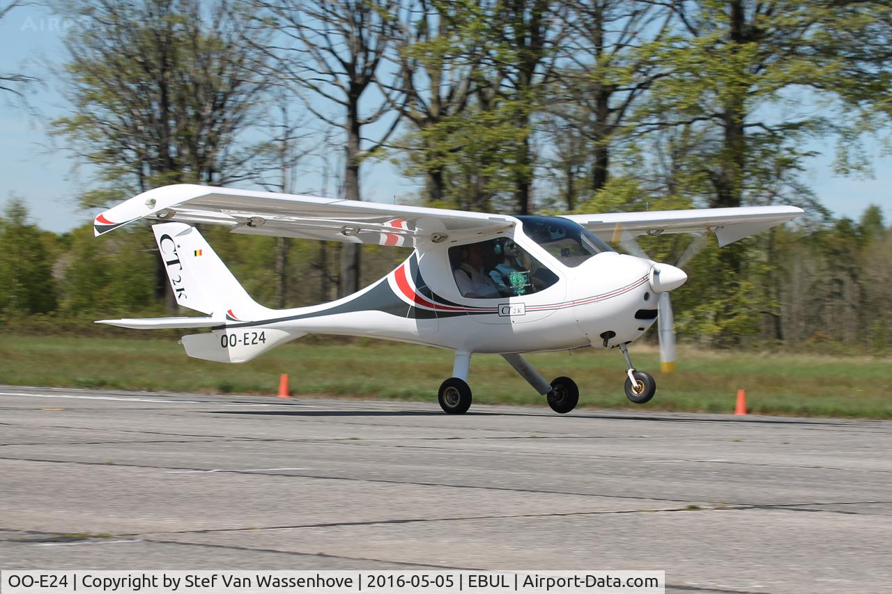 OO-E24, 2003 Flight Design CT2K C/N 03-03-06-13, Participant of the precision landing contest EBUL.