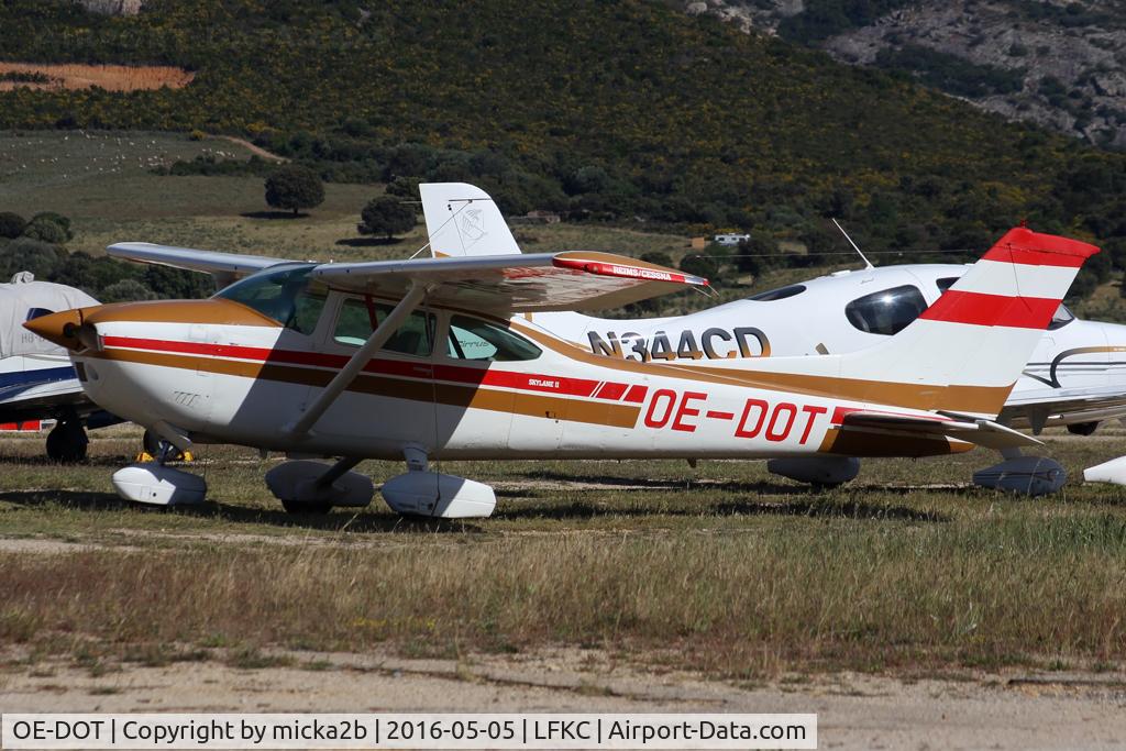 OE-DOT, Reims F182Q C/N F18200143, Parked