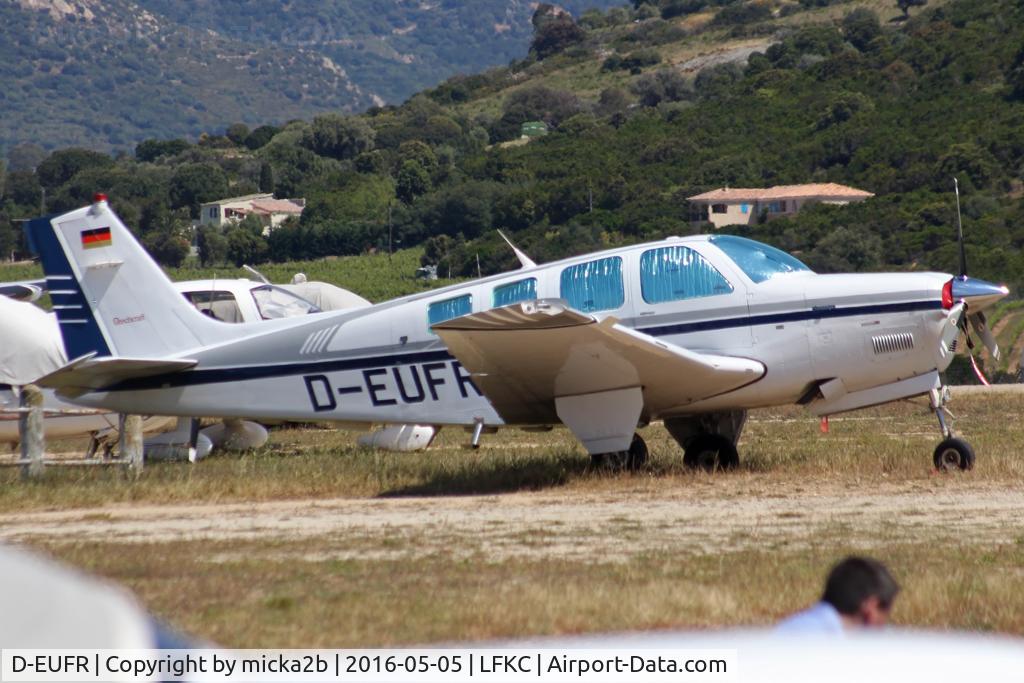 D-EUFR, Raytheon Aircraft Company A36 Bonanza C/N E-3021, Parked