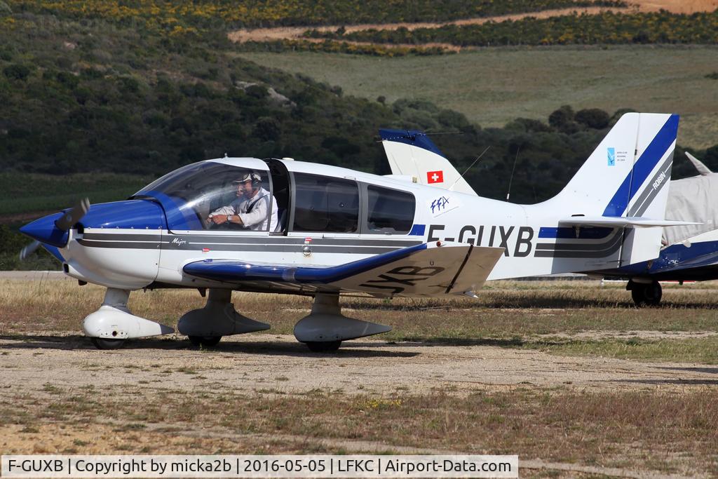 F-GUXB, Robin DR-400-160 Chevalier C/N 2468, Taxiing
