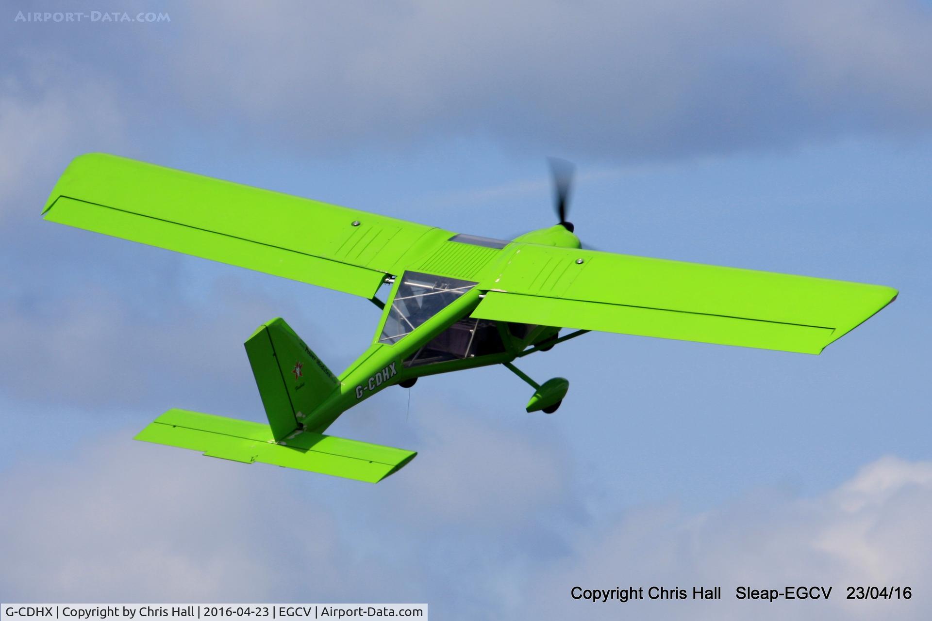 G-CDHX, 2005 Aeroprakt A-22 Foxbat C/N PFA 317-14297, at Sleap