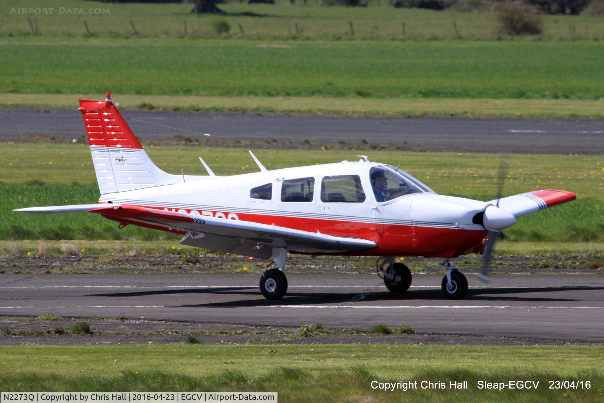 N2273Q, 1977 Piper PA-28-181 Cherokee Archer II C/N 28-7790389, at Sleap