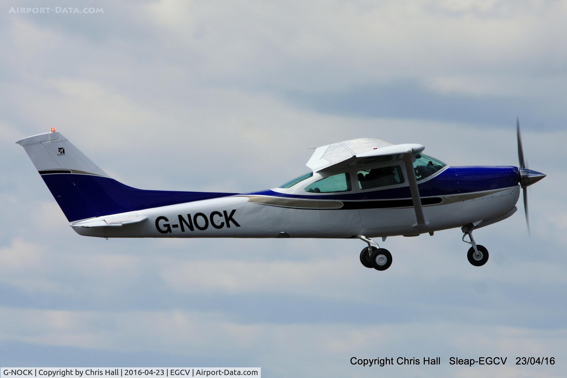 G-NOCK, 1979 Reims FR182 Skylane RG C/N 0036, at Sleap