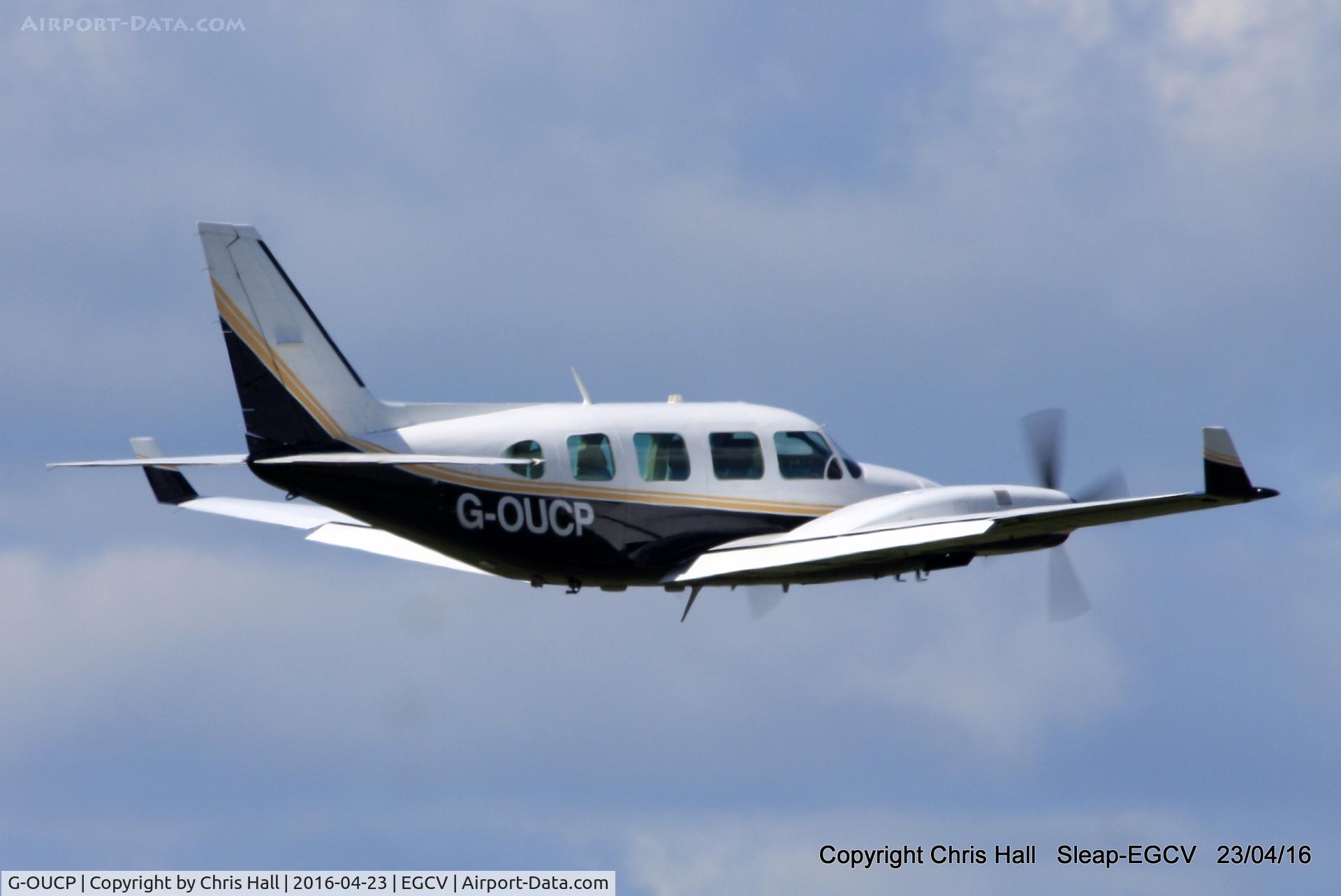 G-OUCP, 1979 Piper PA-31-310 Navajo Navajo C/N 31-7912117, at Sleap