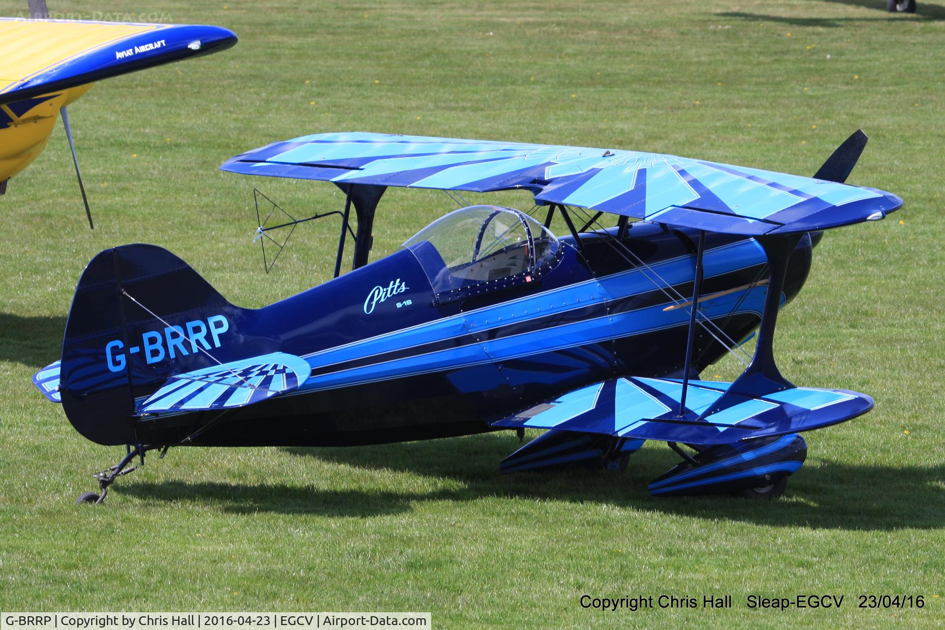 G-BRRP, 1980 Pitts S-1S Special C/N 7-0332, at Sleap