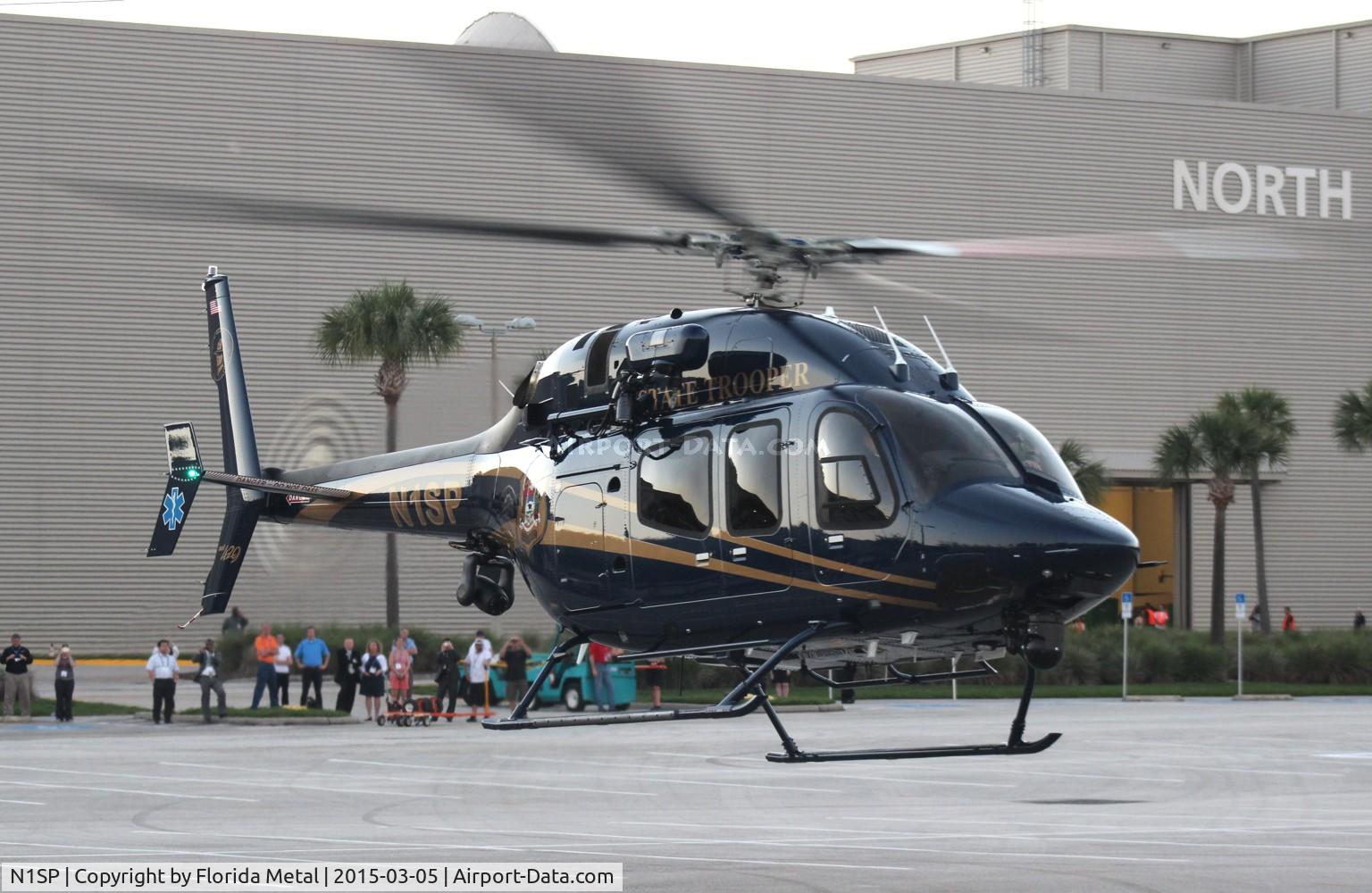 N1SP, 2013 Bell 429 GlobalRanger C/N 57184, Bell 429 Delaware St. Police at Heliexpo Orlando
