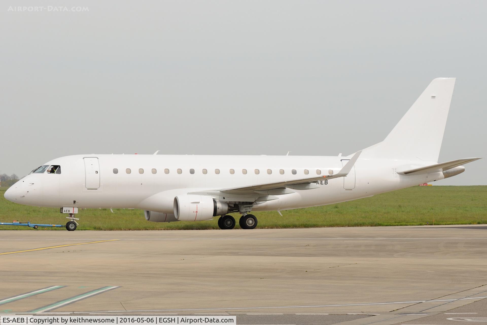 ES-AEB, 2005 Embraer 170LR (ERJ-170-100LR) C/N 17000106, Surprise Visitor.