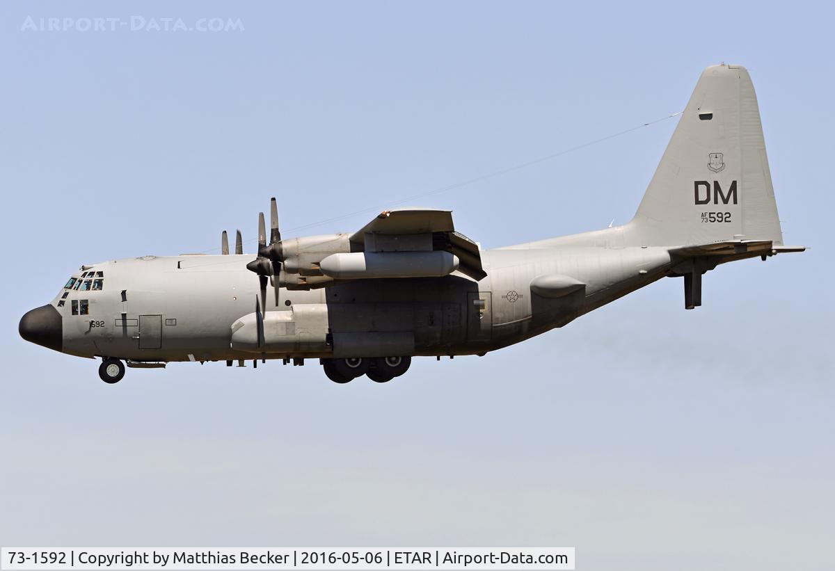 73-1592, 1973 Lockheed EC-130H Compass Call C/N 382-4557, 73-1592