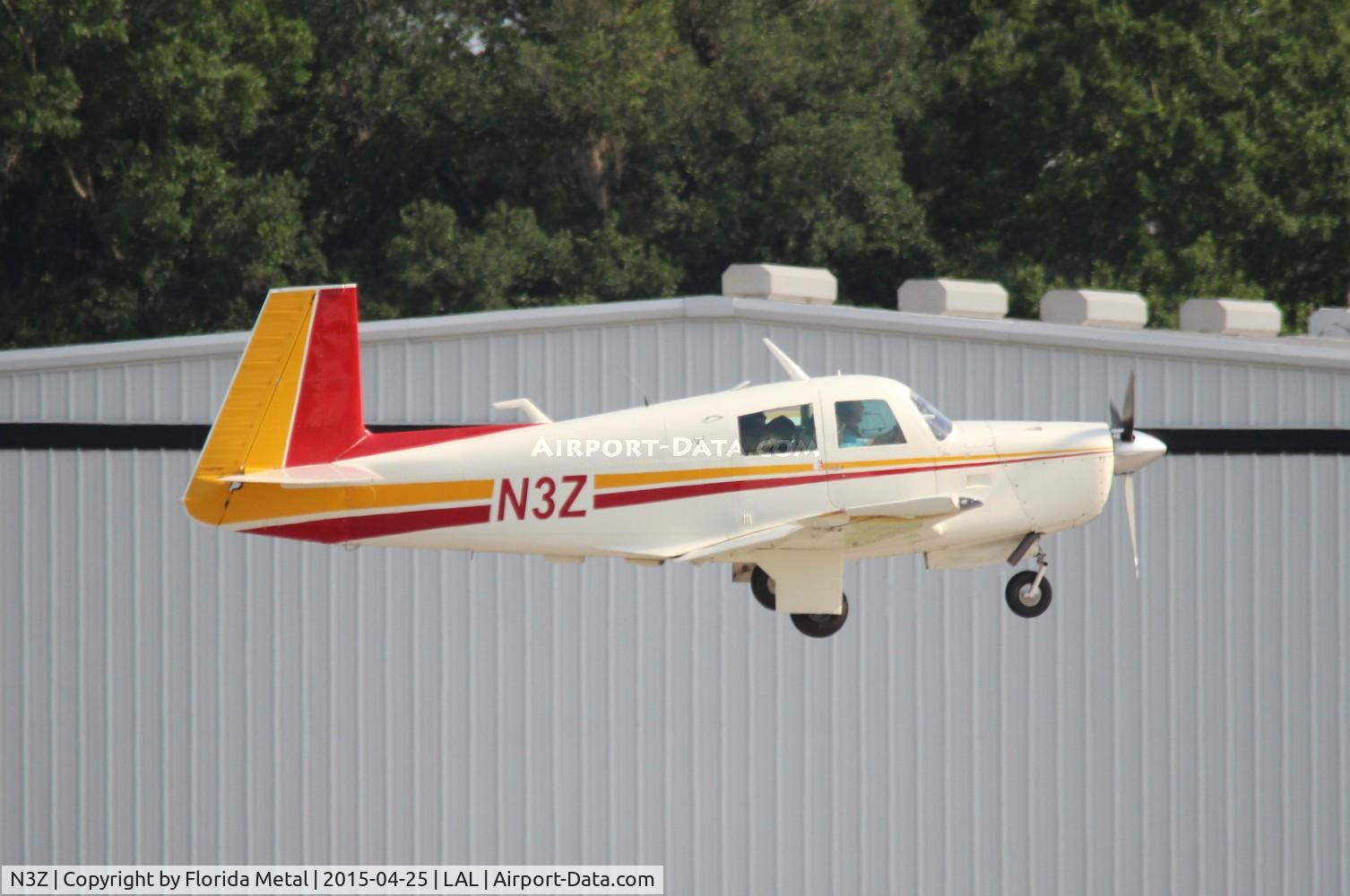 N3Z, 1975 Mooney M20E C/N 21-1161, Mooney M20E