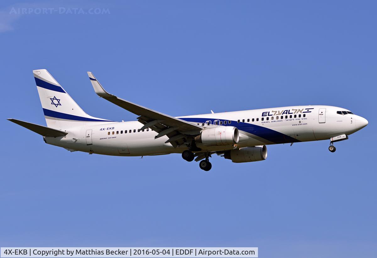 4X-EKB, 1999 Boeing 737-858 C/N 29958, 4X-EKB