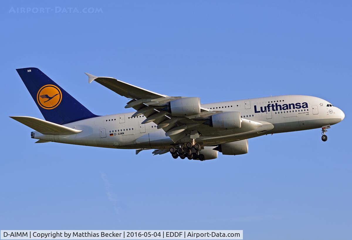D-AIMM, 2014 Airbus A380-841 C/N 175, D-AIMM